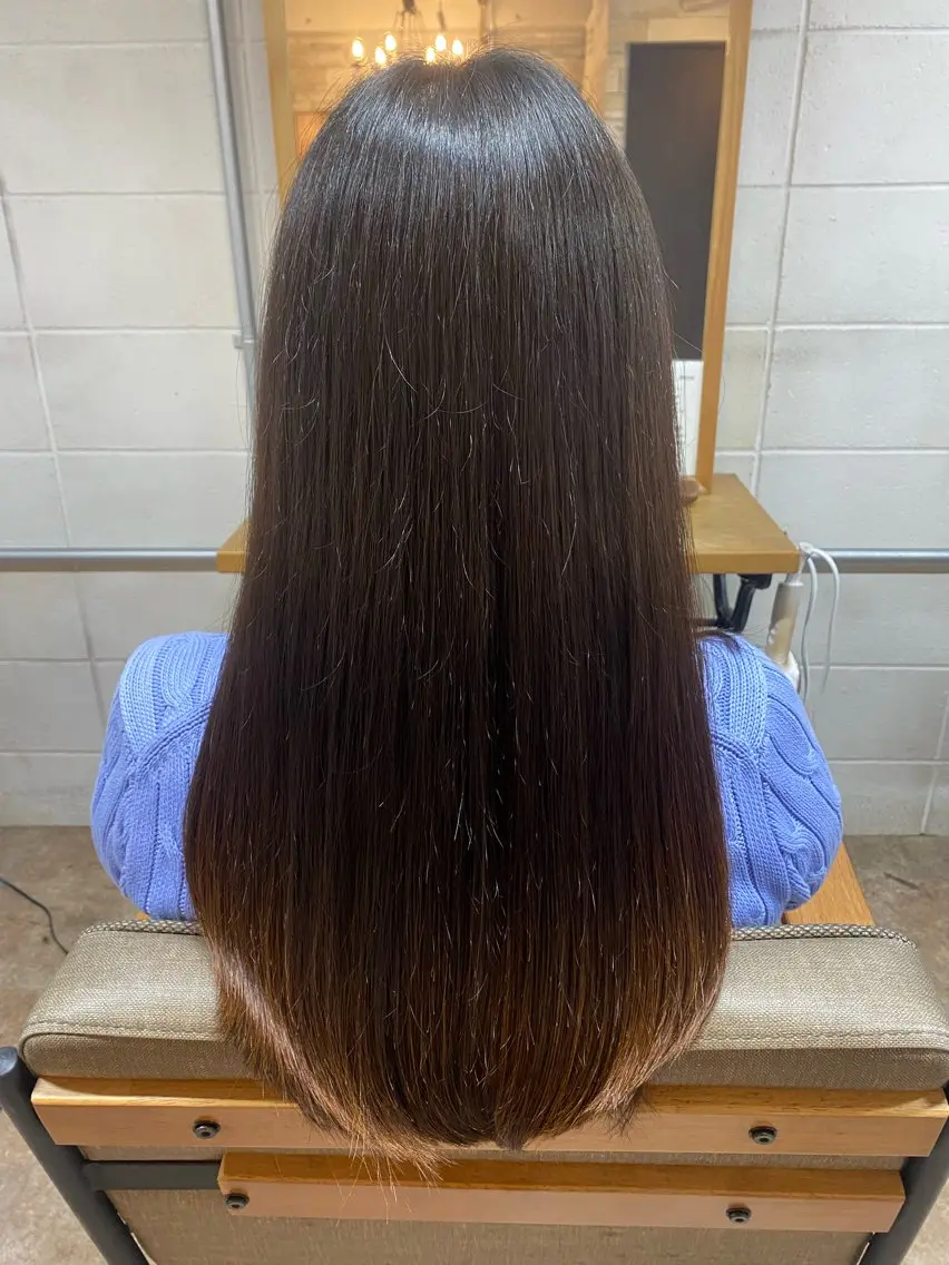 ロング カット 🍒Inagaki ヘッドスパ☁️のヘアスタイル