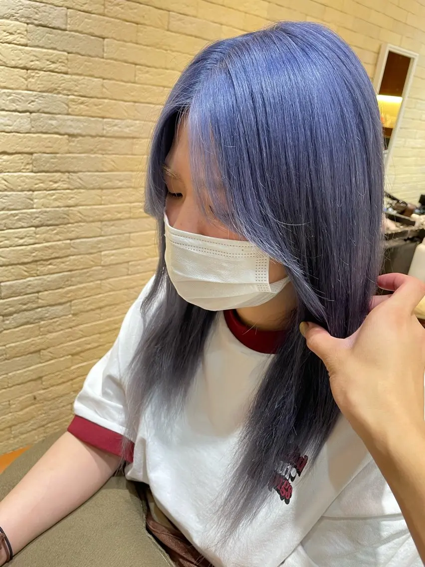 ロング 亀川蓮 Agu hairのヘアスタイル