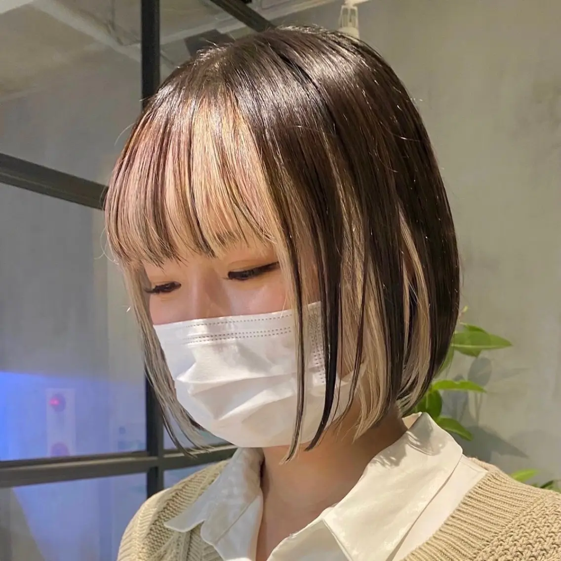 ショート ミストバング ✨️🧸elima調 布Reika🧸✨️のヘアスタイル