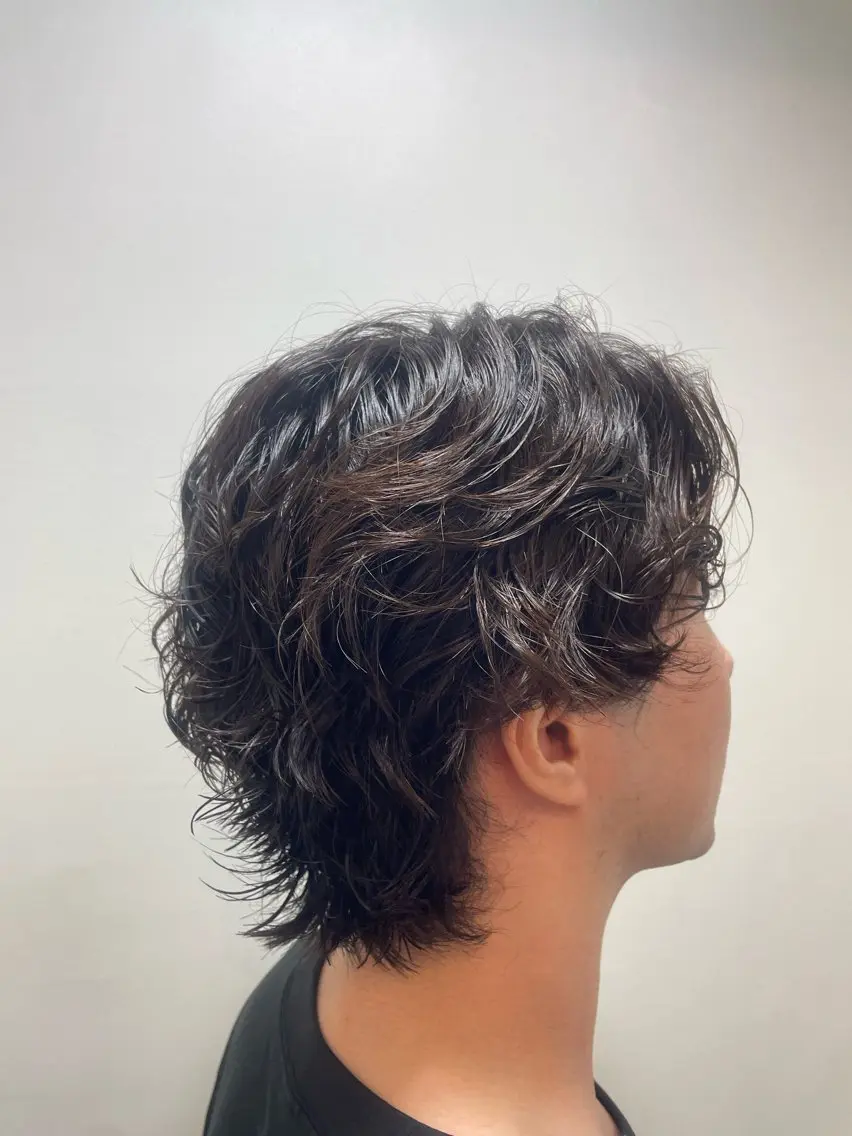 「メンズ限定」シャンプー+カット+パーマ✂️の写真