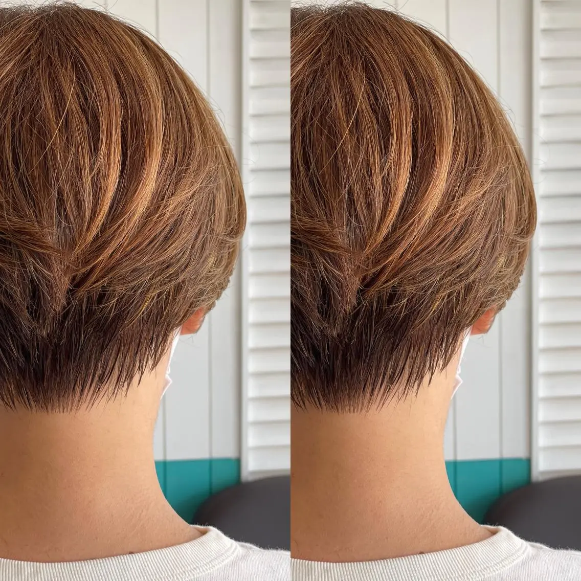ショート カラー 丸みショート ショートヘア Snaly カラー特化ページのヘアスタイル