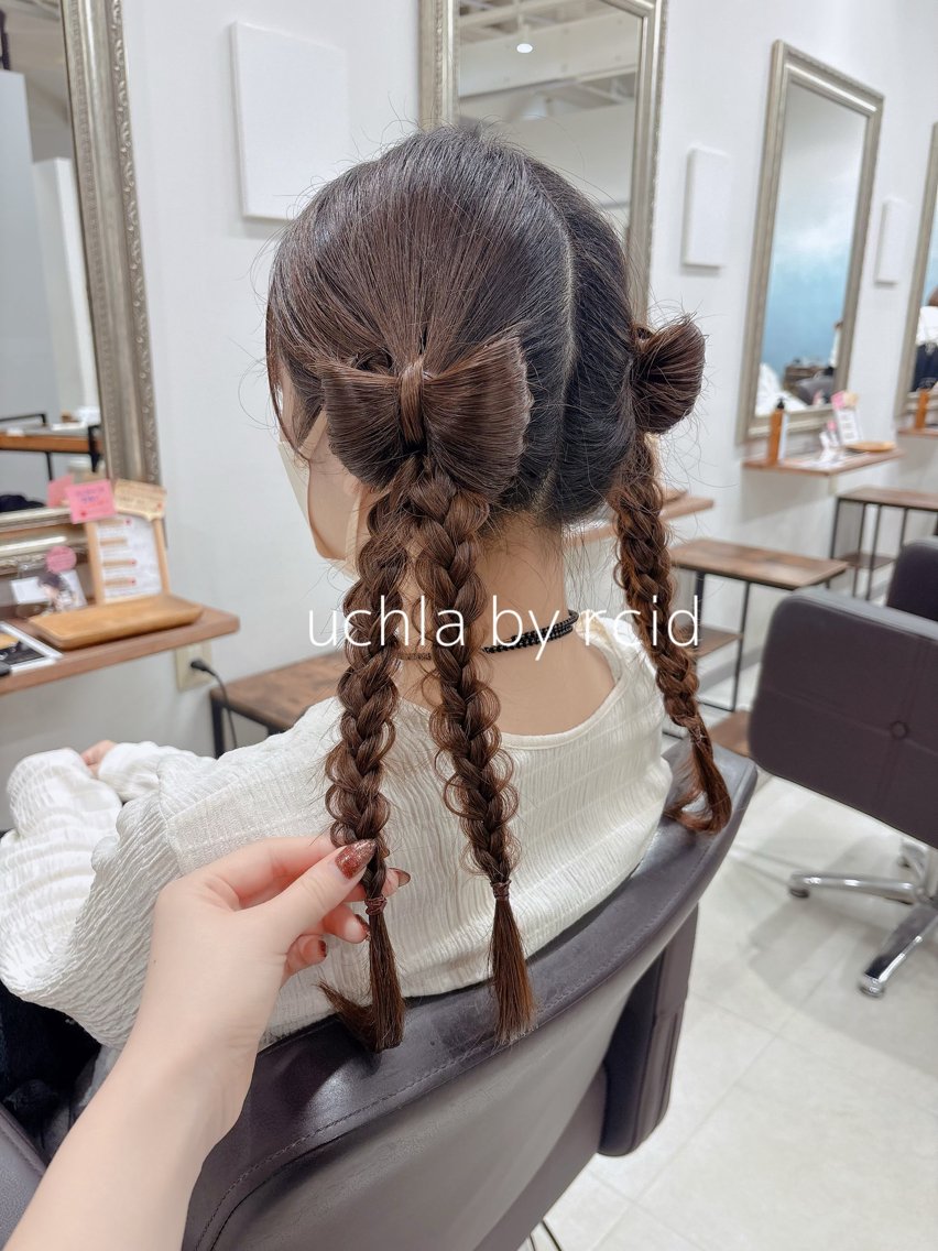 ヘアセット 佐々木 芽衣のヘアスタイル
