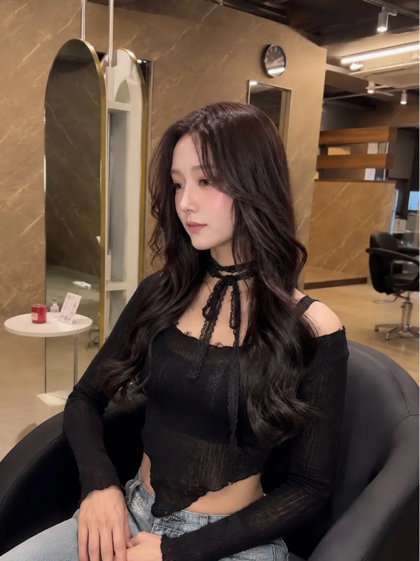ロング カラー カット ヘアカラー 縮毛矯正 髪質改善🫧 カラー特化/Hinaのヘアスタイル