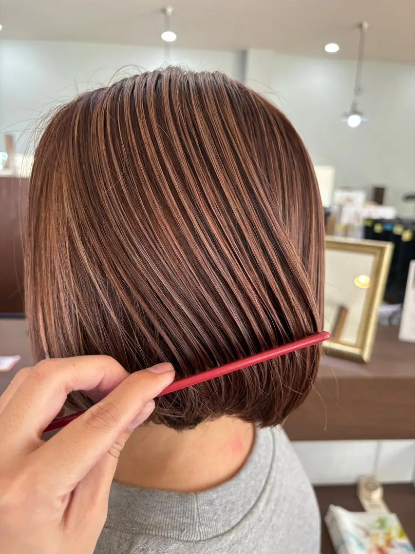 ショート いりえ しゃけのヘアスタイル