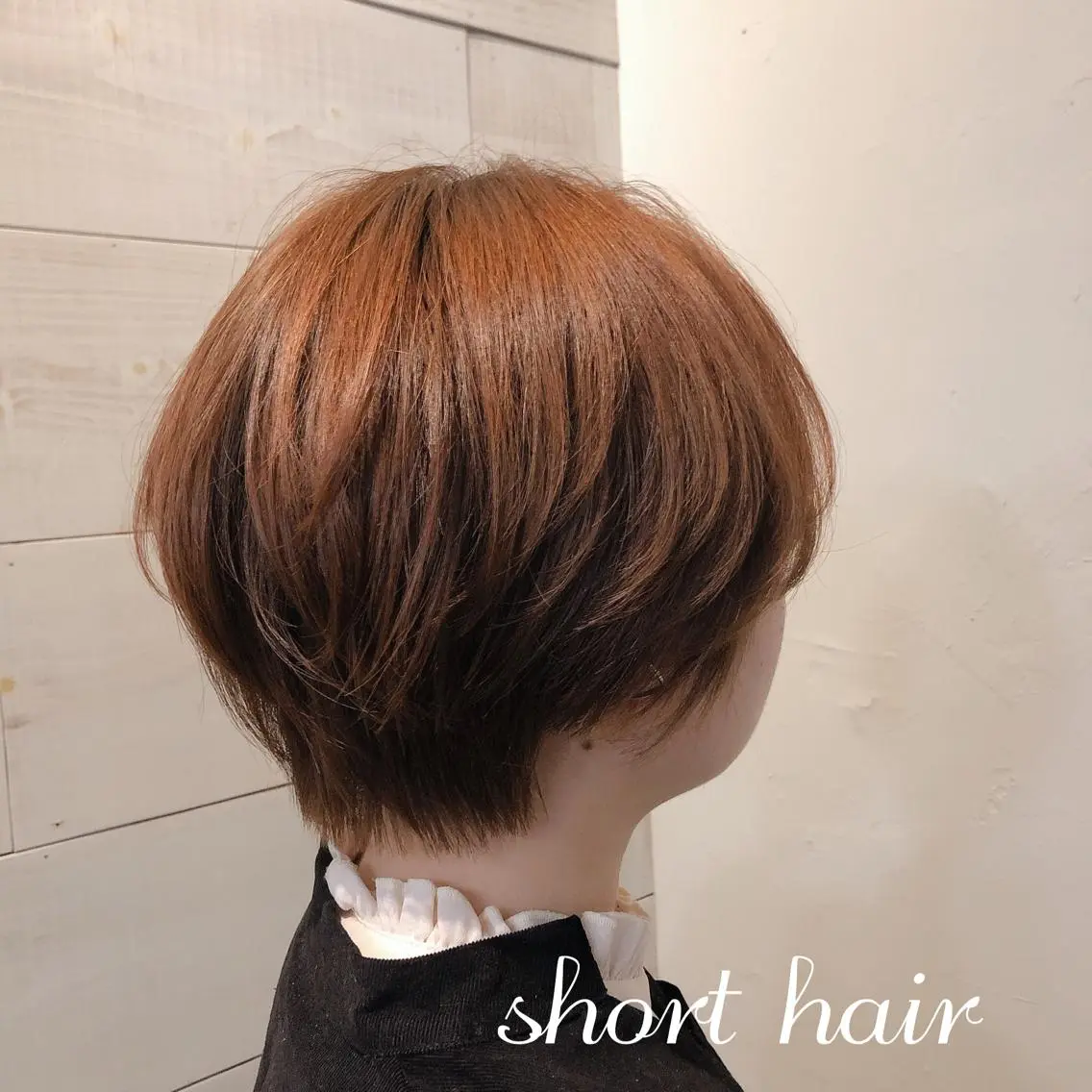 ショート カラー 透明感カラー REIのヘアスタイル