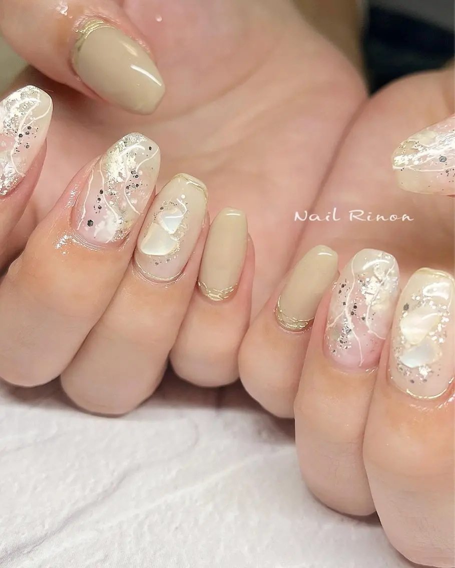 ネイル ニュアンスネイル ハンドネイル Nail Rinonのネイルデザイン