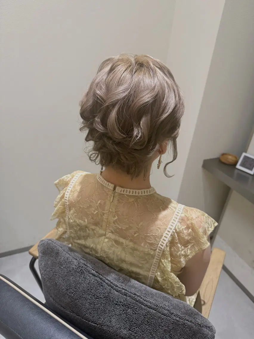 ヘアアレンジ ヘアセット 推し活・参列ヘア🎀 札幌ヘアセット専門のヘアスタイル