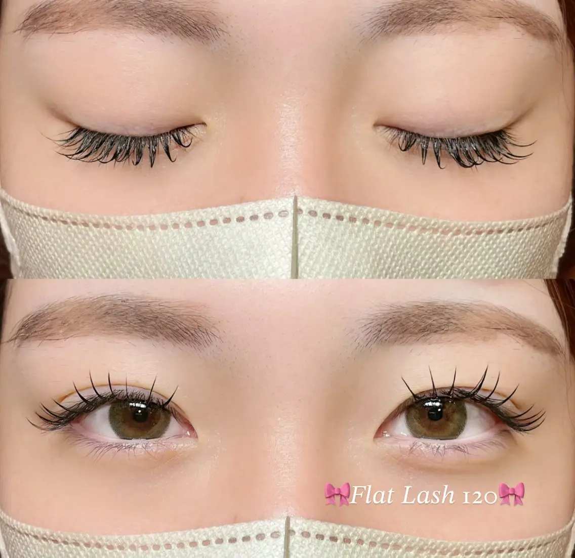 マツエク・マツパ フラットラッシュ eyelist yumiのマツエク・マツパデザイン