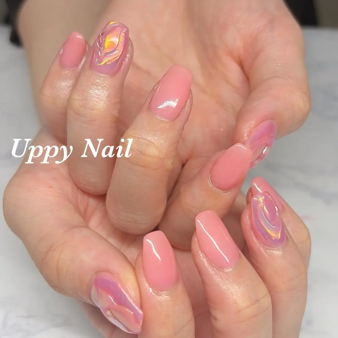 ネイル ハンドネイル Uppy Nail ukyoのネイルデザイン