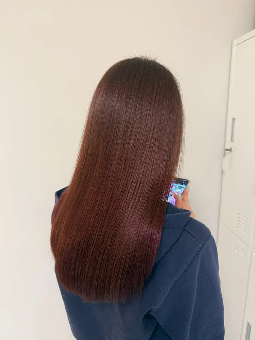 カラー ヘアカラー ハイトーンベージュ カラー/さら🎀のヘアスタイル