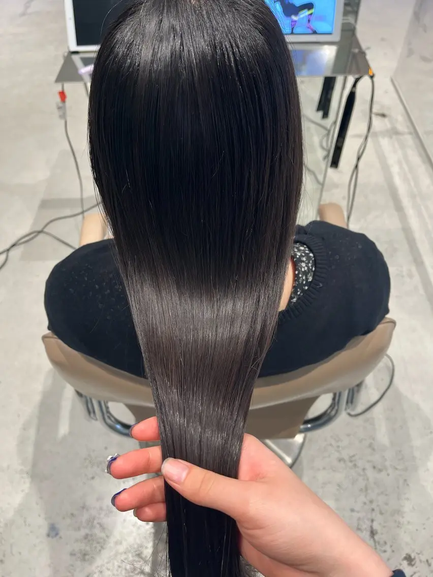ロング トリートメント 透明感color ˚✧₊amuのヘアスタイル