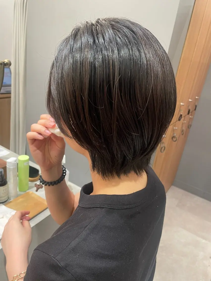 ショート ショートヘア 安藤萌栞 /カットモデル募集のヘアスタイル