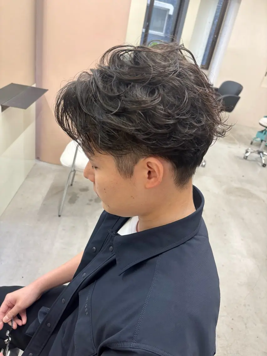 メンズ カット パーマ メンズ特化 荻窪シュウタロウのヘアスタイル