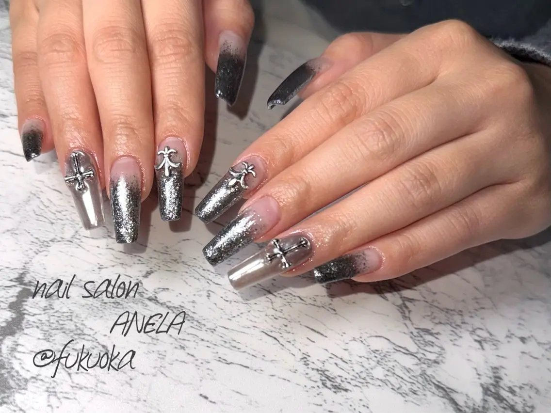 ネイル 長さ出し nail salon ANELA mayaのネイルデザイン