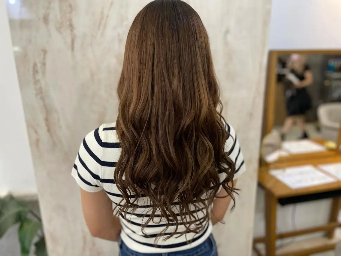ロング エクステ 艶髪🇰🇷髪質改善 🎀ikuno🎀のヘアスタイル