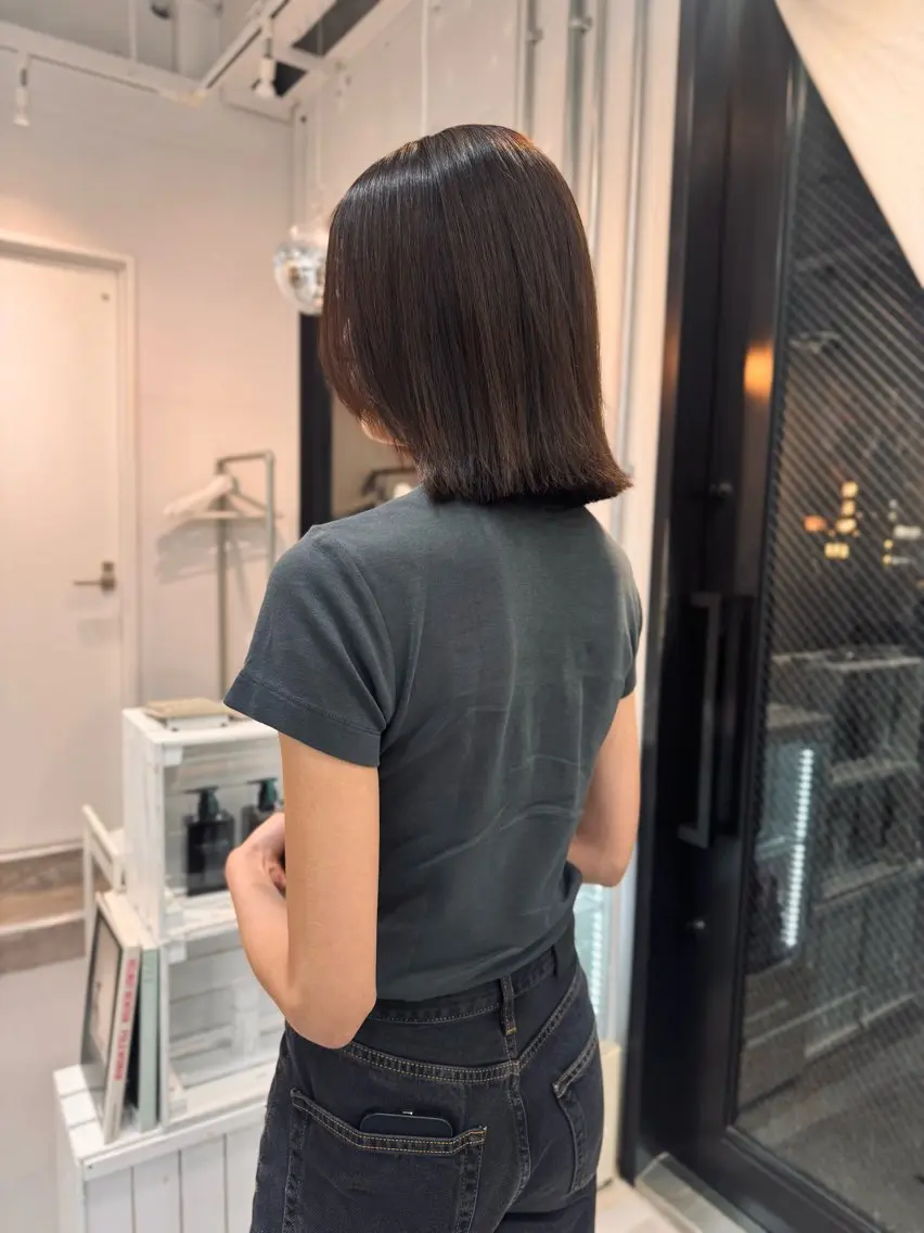 ミディアム カラー カット ヘアカラー トリートメント 松坂 真衣のその他イメージ