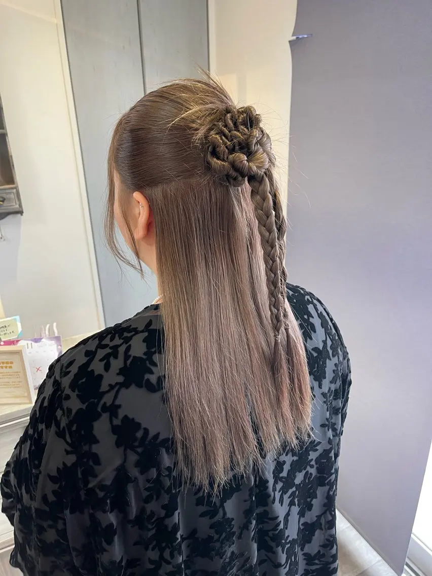 ロング カラー ヘアカラー Felice Erikaのヘアスタイル