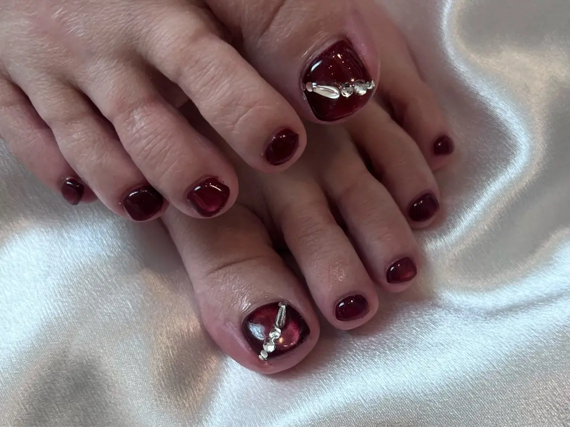ネイル フットネイル charmant nailのネイルデザイン
