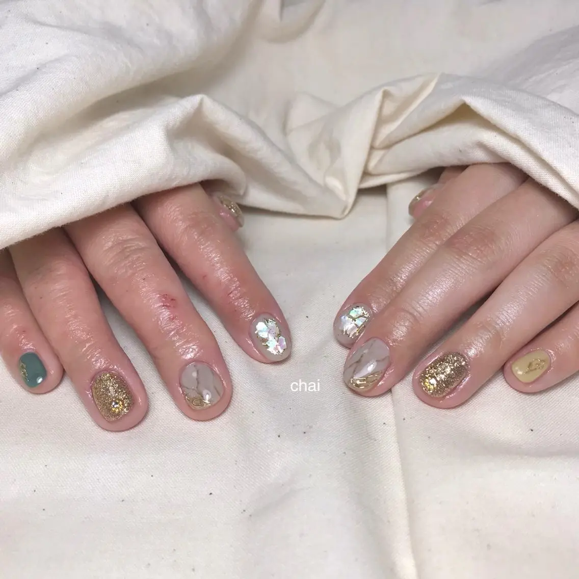 ネイル ハンドネイル chai nail _ai📍鶴橋/桃谷のネイルデザイン