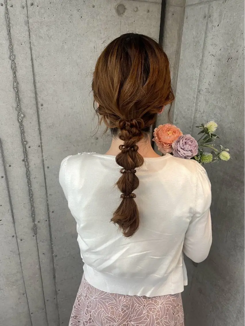 ヘアアレンジ 美髪× ヘアセット✨Araiのヘアスタイル