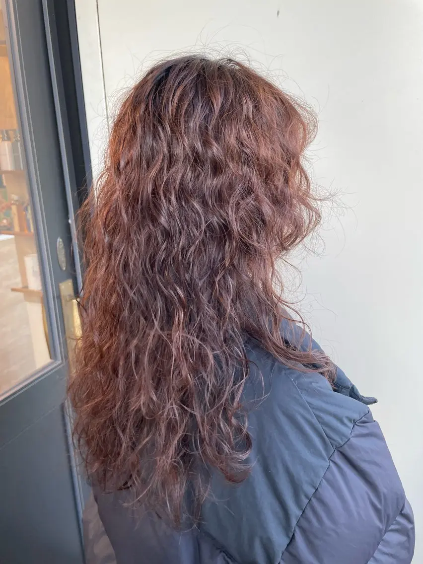 ロング パーマ 🎀レイヤー/パーマ カラー/ai🎀のヘアスタイル