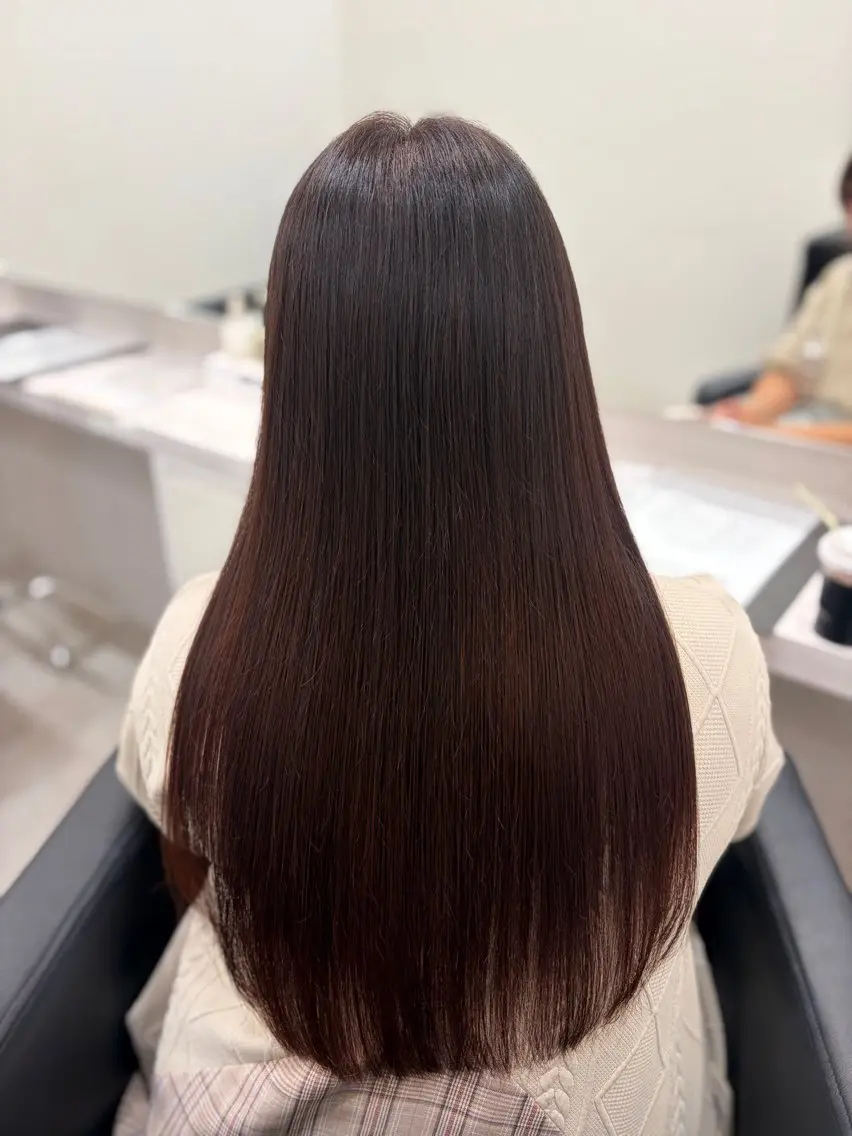セミロング カラー カット ヘアカラー トリートメント 🦋The Ect Lien小川琉華🦋のヘアスタイル
