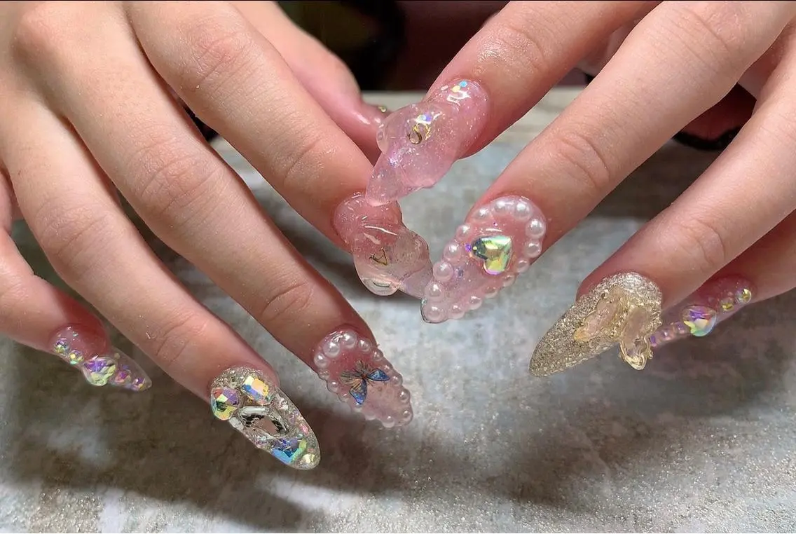 ネイル スカルプネイル MoaNail🫶 Yoshiのネイルデザイン