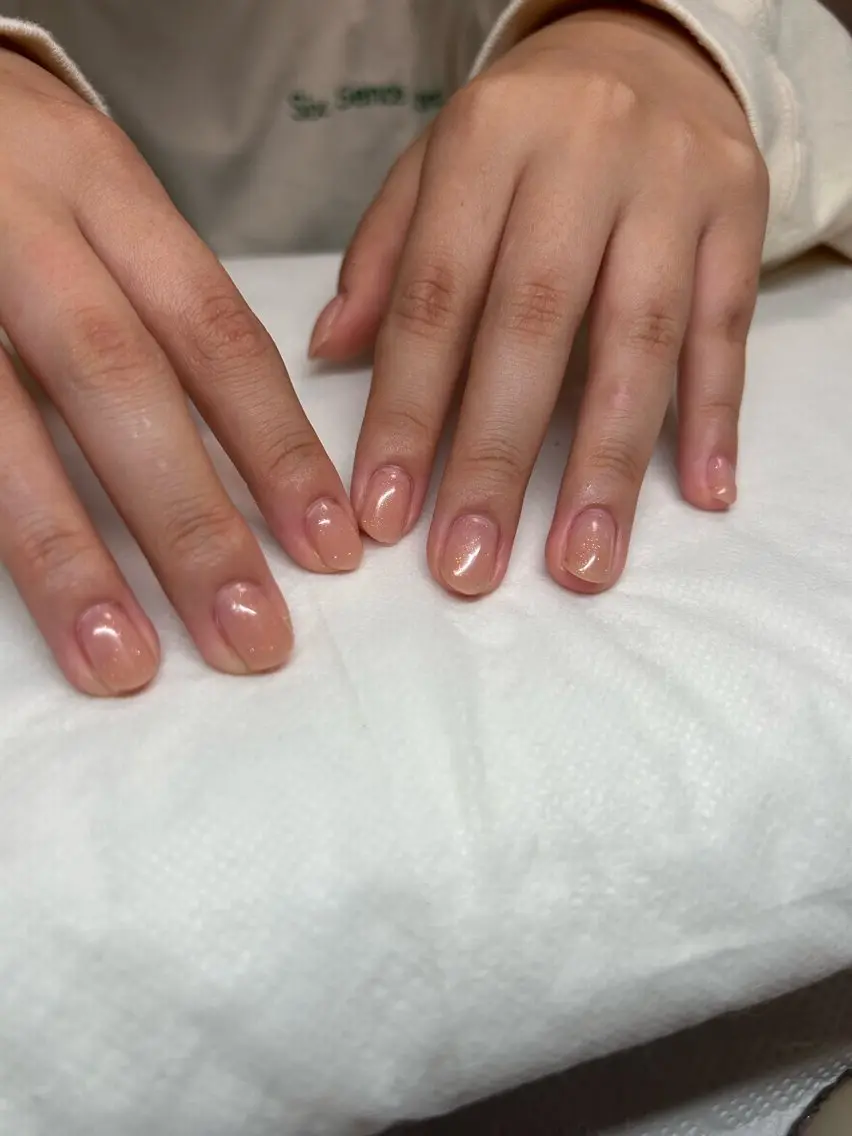 ネイル ラメ(グリッター) オフィスネイル Bell Nailのネイルデザイン