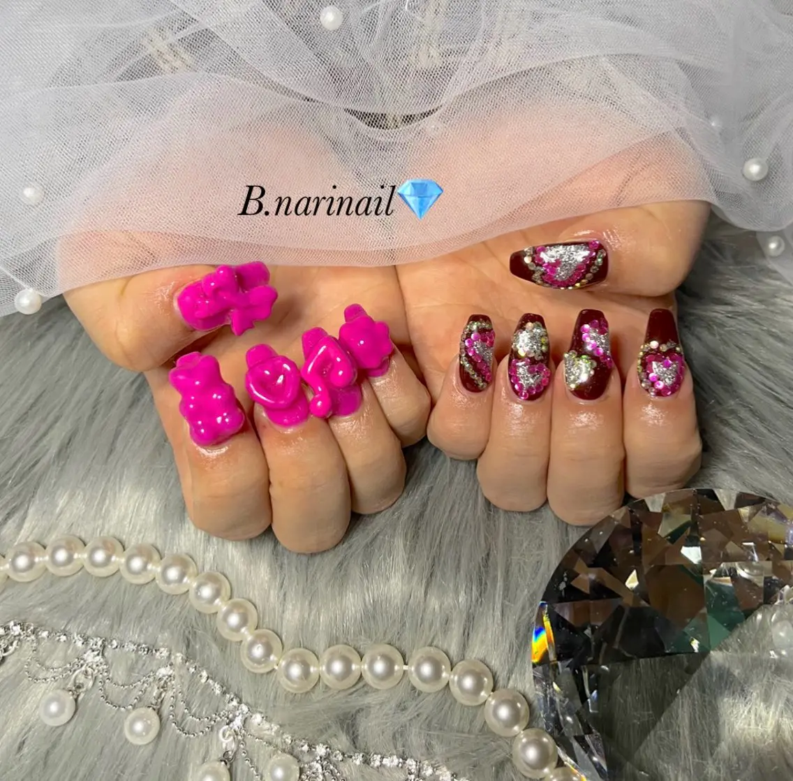ネイル ハンドネイル ハンドケア b.nari nailのネイルデザイン