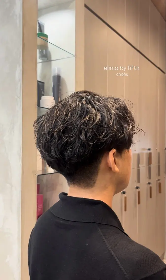 パーマ カット パーマ しずく🤍🧸 / fifthパーマのヘアスタイル