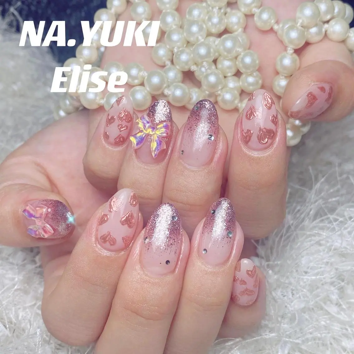 ネイル ハンドネイル ハンドケア YUKI 💗 渋谷店のネイルデザイン
