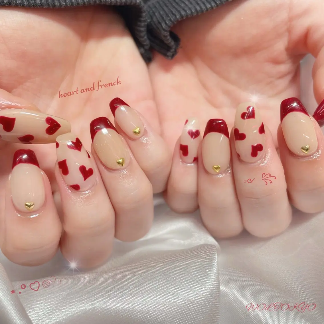 ネイル アートネイル ジェルネイル ハンドネイル 💕WOLTOKYO 池袋💕maiのネイルデザイン