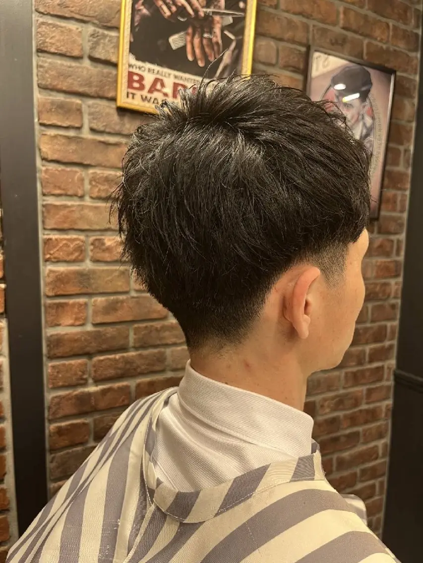 メンズ ツーブロック カット 神原 朋瑛のヘアスタイル