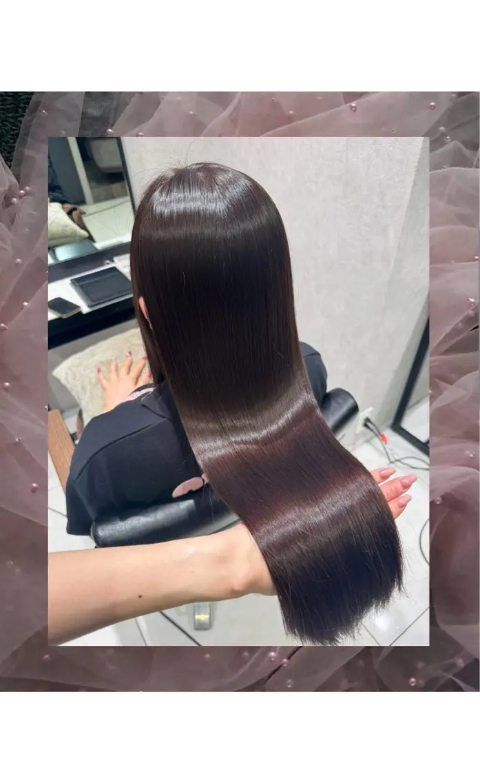 カラー ブラウンカラー ピンクカラー ヘアカラー トリートメント みゆ💫透明感 カラー／ヘアアレンジのヘアスタイル