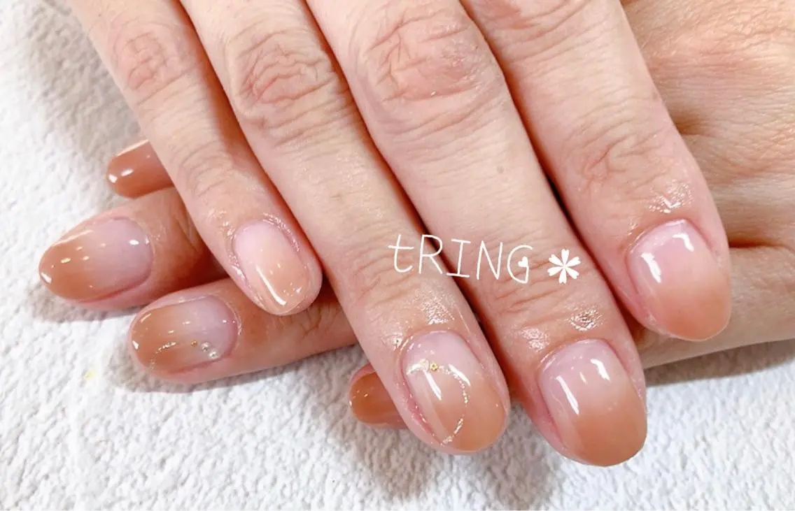 ネイル ハンドネイル tRING* しいの木台のネイルデザイン