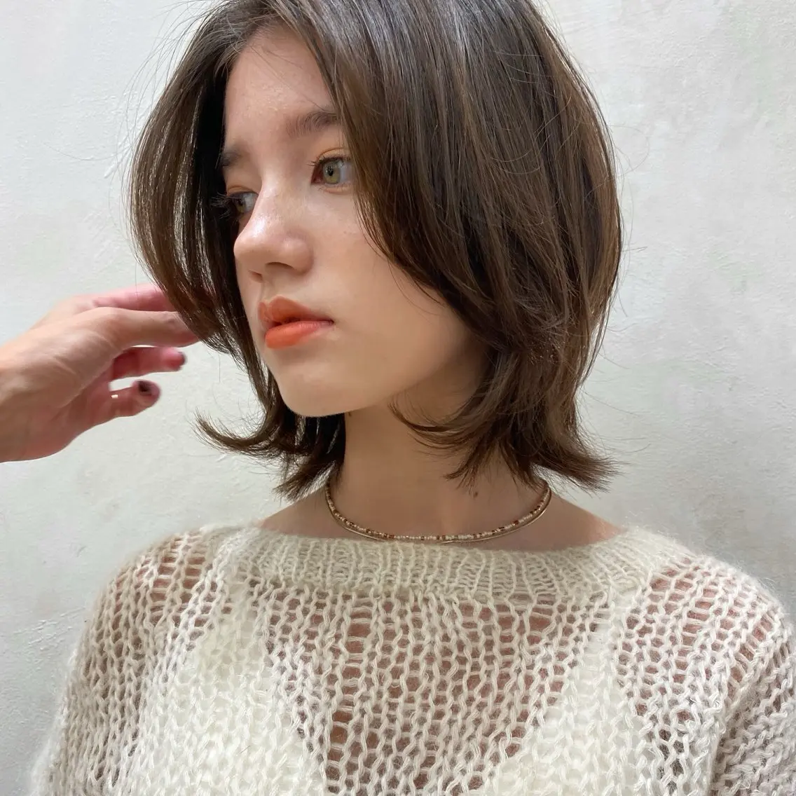 ショート カット トリートメント レイヤー/赤みなし カラー/ひかるのヘアスタイル