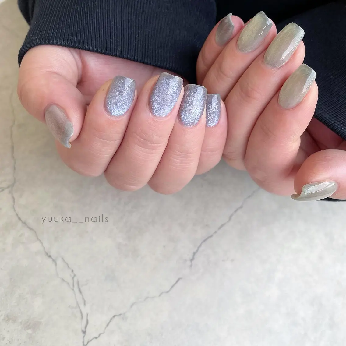 ネイル マグネットネイル yuu nailのネイルデザイン