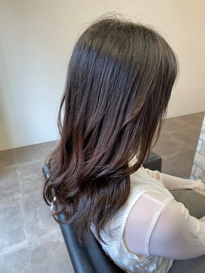 セミロング カット トリートメント Fan.ray⭐️ 松永拓巳のヘアスタイル