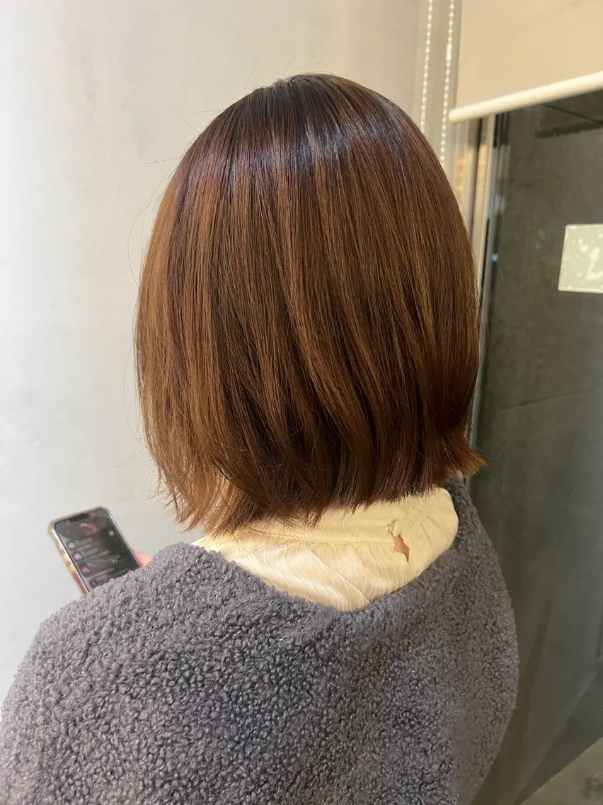 ミディアム トリートメント 似合わせ🌿 AYAKAのヘアスタイル