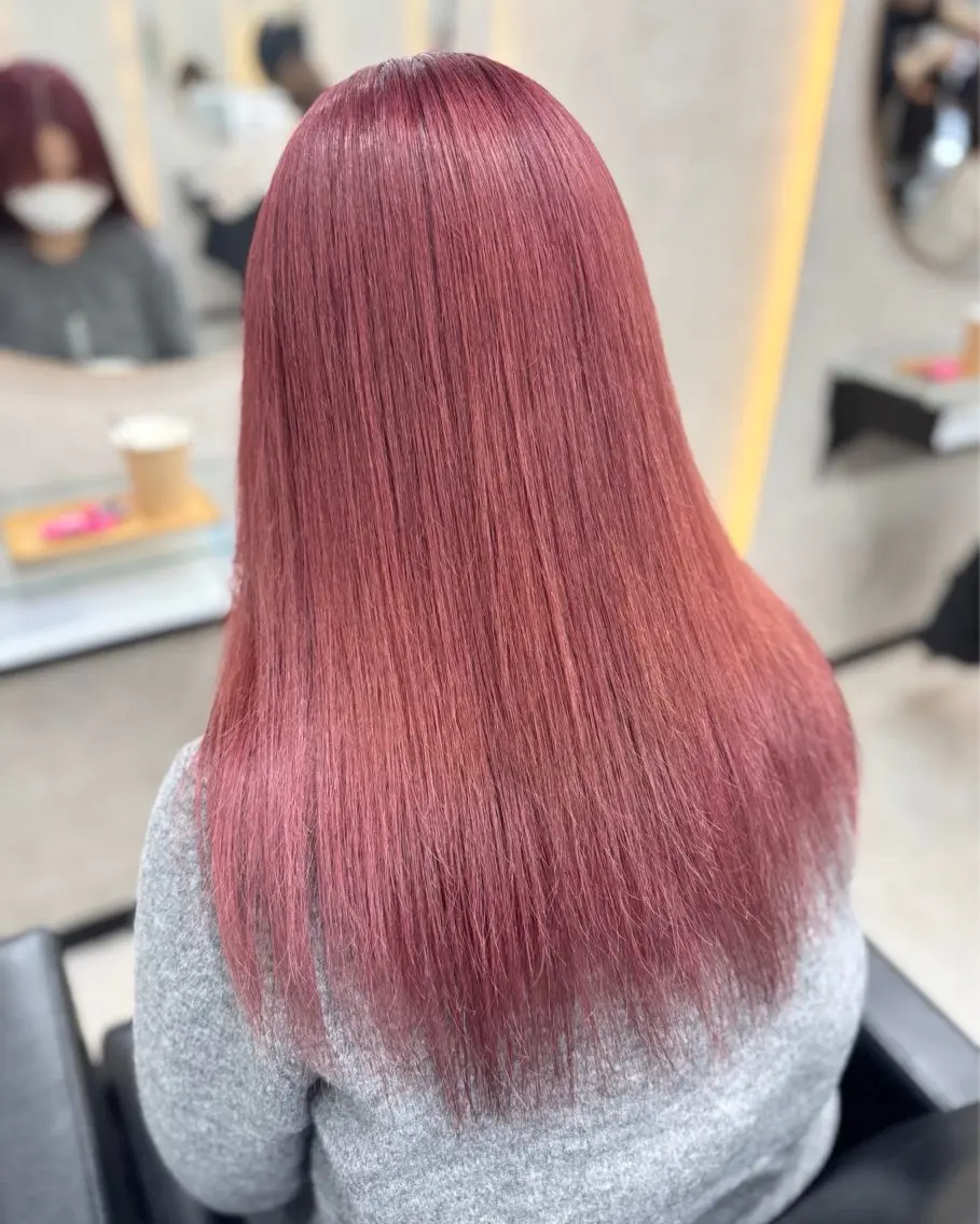 ミディアム ケアブリーチ🌺 透明感🪽とわのヘアスタイル