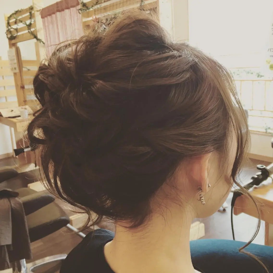 セミロング ヘアアレンジ エクステ/プルエク/ rita/フルヤマのヘアスタイル