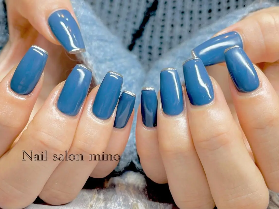 ネイル シンプルネイル 三野 nail salon minoのネイルデザイン