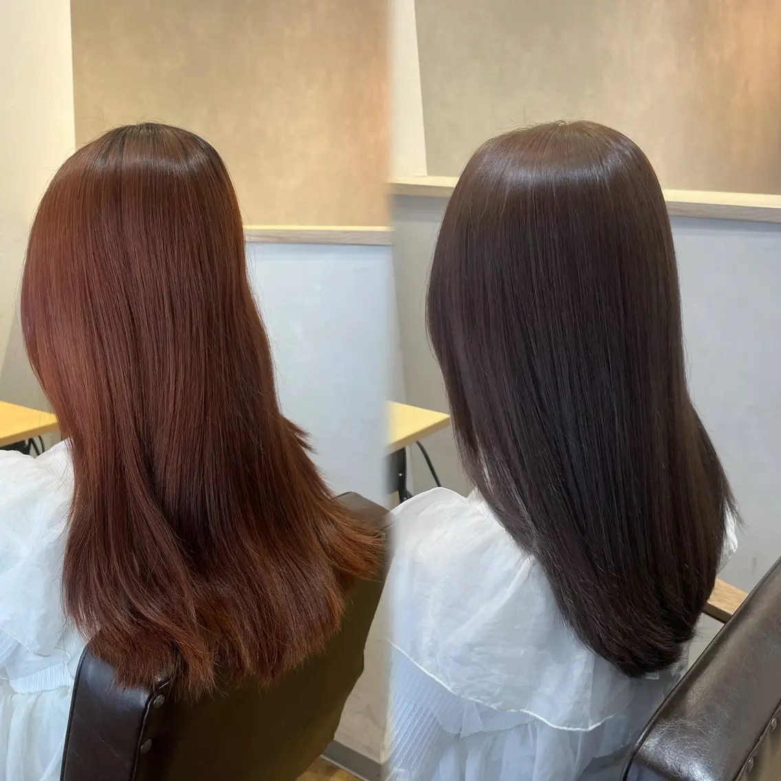 カラー ピンクカラー 卒業式のヘアスタイル ヘアカラー ☁️艶カラー☁️田邉 栞璃のヘアスタイル