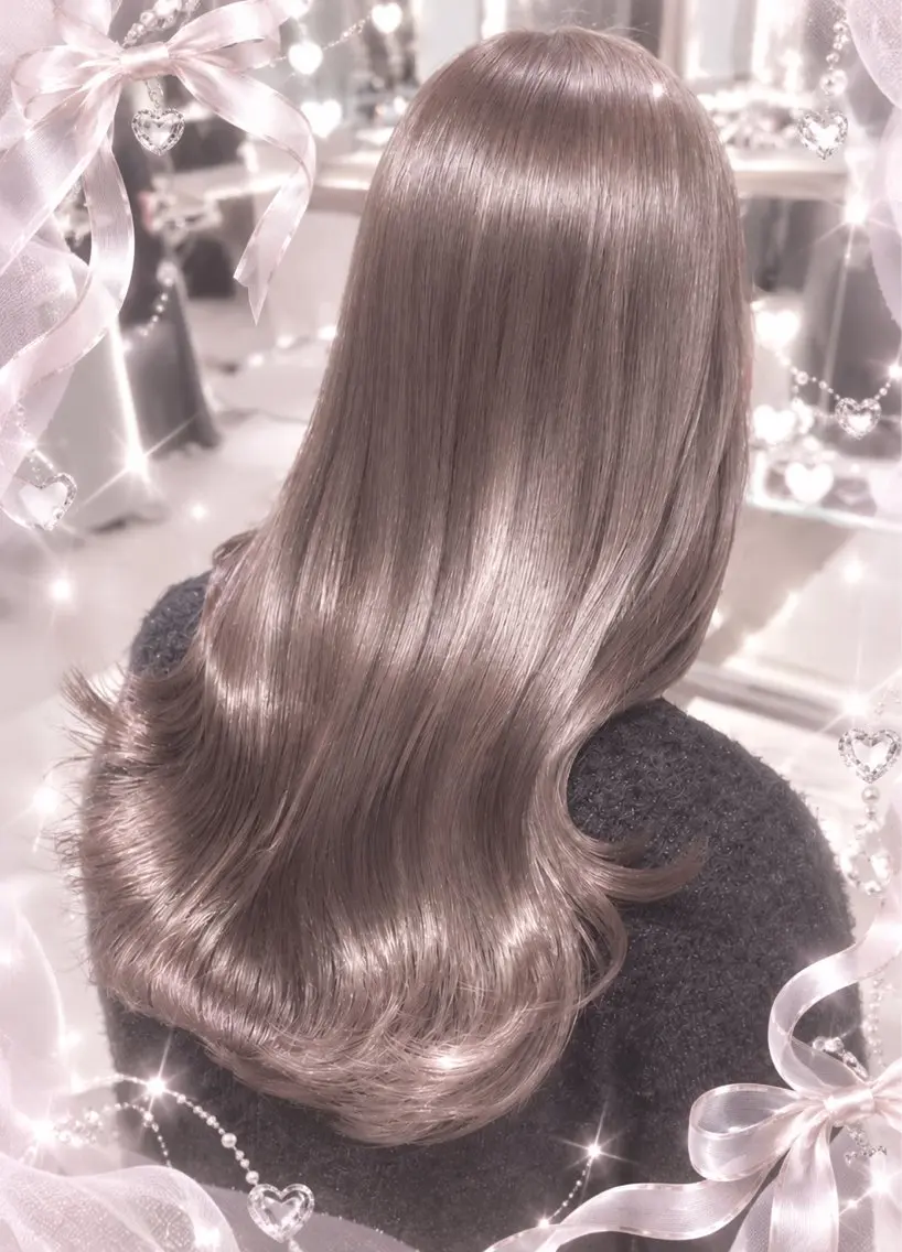 ロング カット ヘアカラー トリートメント Azu🎀/マツエク 🍒/ブラウン🤎のマツエク・マツパデザイン
