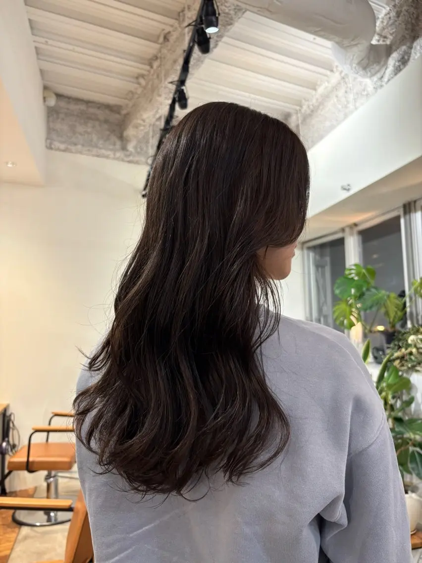 ロング ヘアカラー 梅田/酸性ストレート /ひかる🩵のヘアスタイル