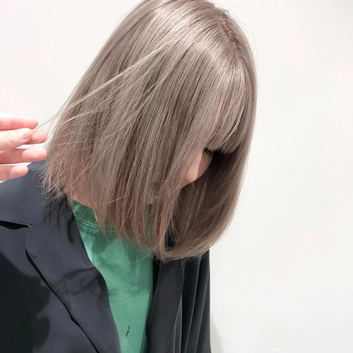 ミディアム カラー ハイトーン特化 川井優汰のヘアスタイル