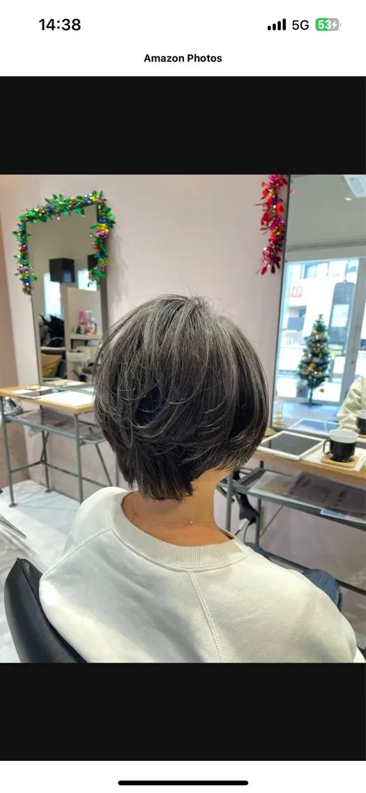 ショート カラー 高槻No. 1美髪 矯正🫧/中本輝人のヘアスタイル