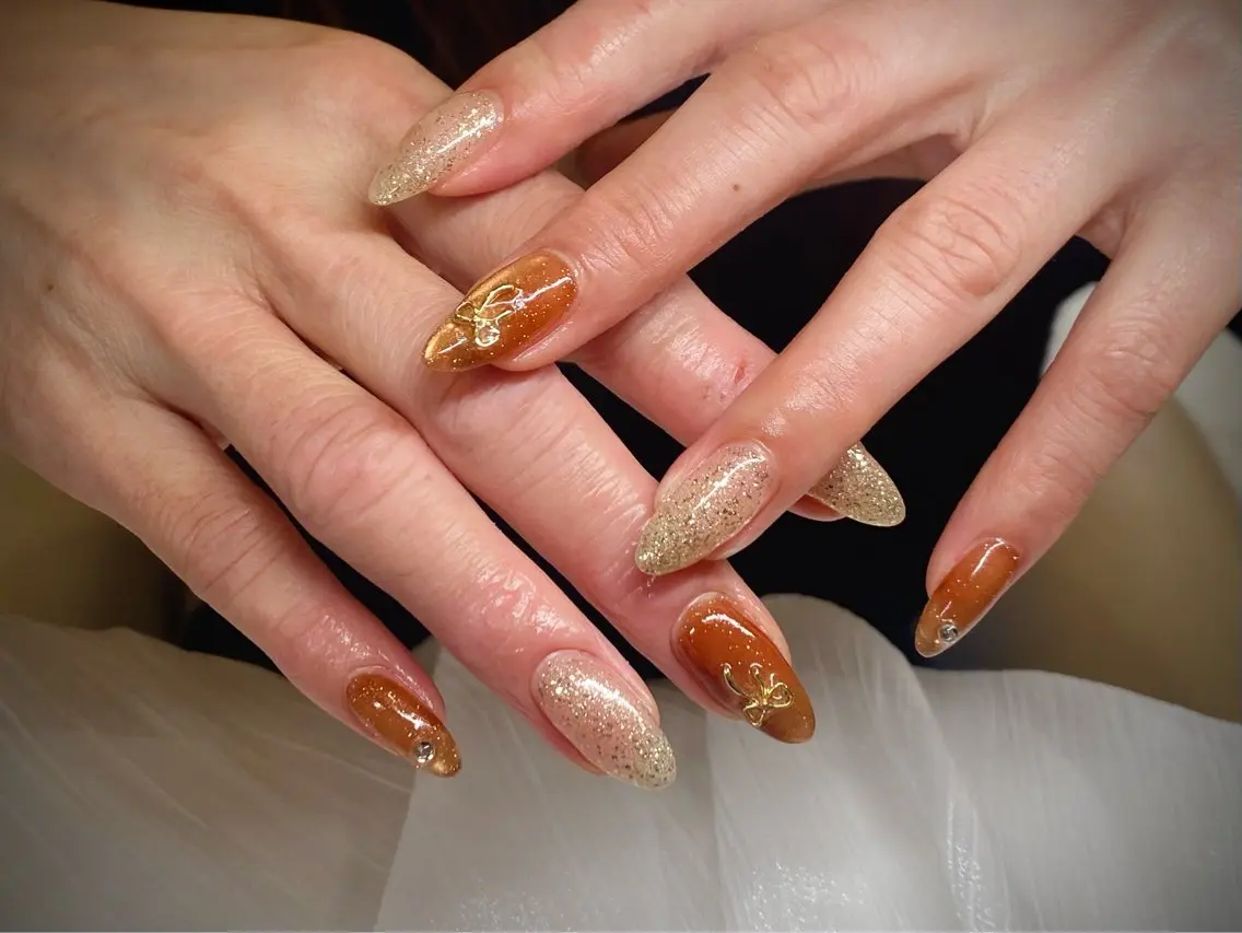 ネイル ハンドネイル LingK/nail 高士 翔子のネイルデザイン