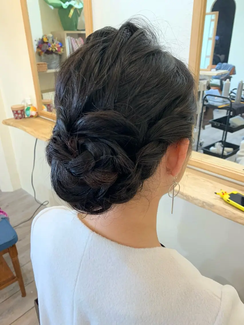 ヘアアレンジ 結婚式・ブライダル 大澤 あんなのヘアスタイル