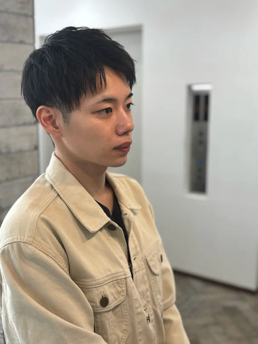 ショート メンズ カット 【メンズカット】 澤下瑛一のヘアスタイル